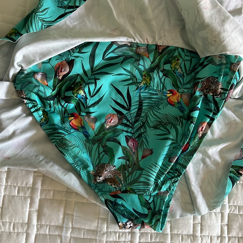 Johnny Was Taina Skirted One Piece Suit Size L - Picture 5 of 5